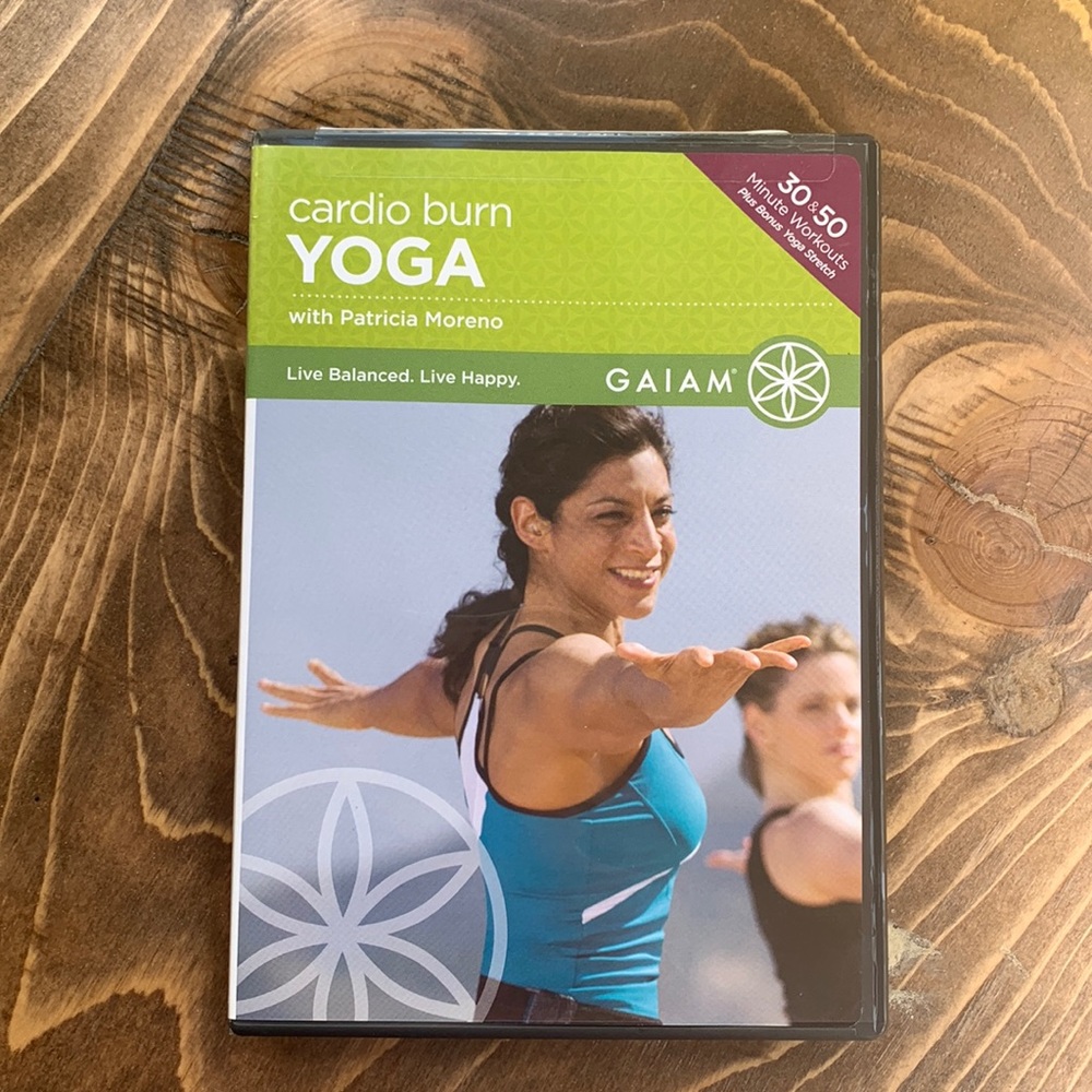 Gaiam cardio burn yoga DVD